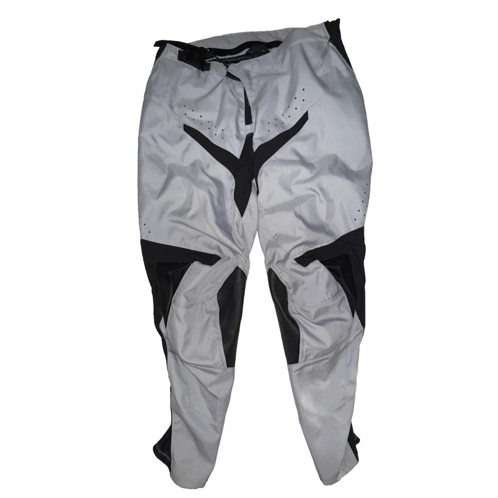 BILT Pants Mens L Gray Colorblock Adjustable Breathable Motorcycle Riding Biker
